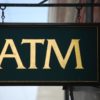 ATMの釣り看板